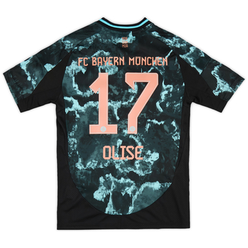 2025-26 Bayern Munich Away Shirt Olise #17 (KIDS)