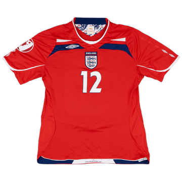 2008 England Women Match Issue UEFA U-19 Championship Away Shirt #12
