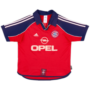 1999-01 Bayern Munich Home Shirt - 4/10 - (L.Boys)