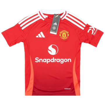 2024-25 Manchester United Home Shirt (KIDS)