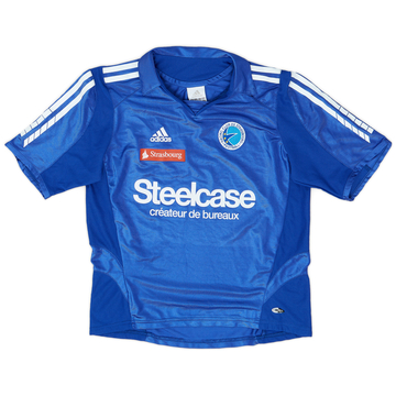 2005-06 Strasbourg Home Shirt - 8/10 - (M.Boys)