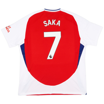 2024-25 Arsenal Home Shirt Saka #7 - 10/10 - (XL)