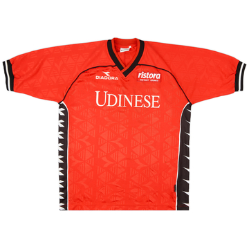 2001-02 Udinese Diadora Training Shirt - 6/10 - (XL)