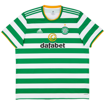 2020-21 Celtic Home Shirt - 8/10 - (XXL)