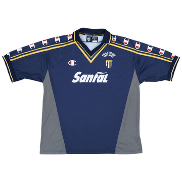 2001-02 Parma 'Signed' 'Finale TIM Cup' Away Shirt - 8/10 - (XL)