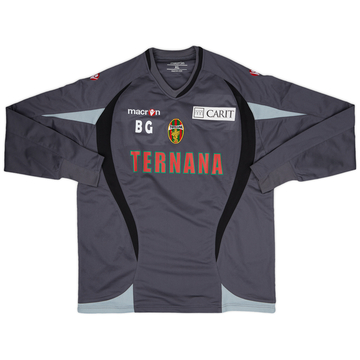 2005-06 Ternana Staff Issue Macron Sweat Top BG - 8/10 - (XL)