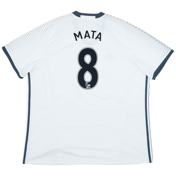 2016-17 Manchester United Third Shirt Mata #8 - 7/10 - (XXL)