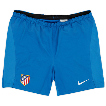 2008-09 Atletico Madrid Home Shorts - 5/10 - (S)