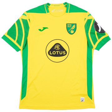 2021-22 Norwich Home Shirt - 9/10 - (S)