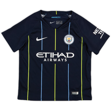 2018-19 Manchester City Away Shirt - 9/10 - (4-5 Years)