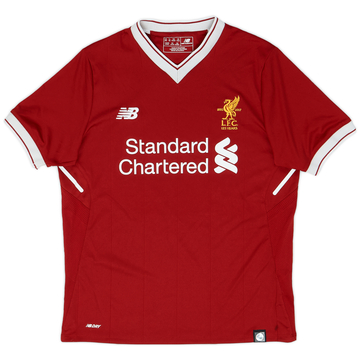 2017-18 Liverpool 125 Years Home Shirt - 8/10 - (L.Boys)