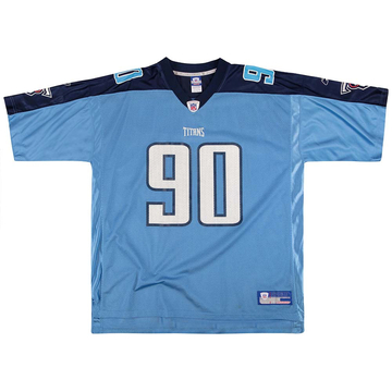 2002-03 Tennessee Titans Kearse #90 Reebok On Field Jersey (Alternate) S