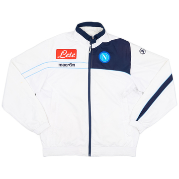 2011-12 Napoli Macron Track Jacket - 6/10 - (XL)