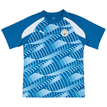 2023-24 Manchester City Puma Pre-Match Shirt - 9/10