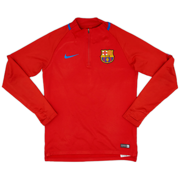 2017-18 Barcelona Nike 1/4 Zip Training Top - 6/10 - (S)