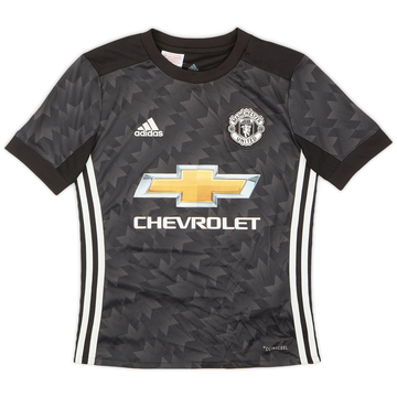 2017-18 Manchester United Away Shirt - 9/10 - (S.Boys)