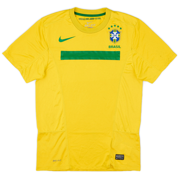 2011 Brazil Home Shirt - 5/10 - (S)