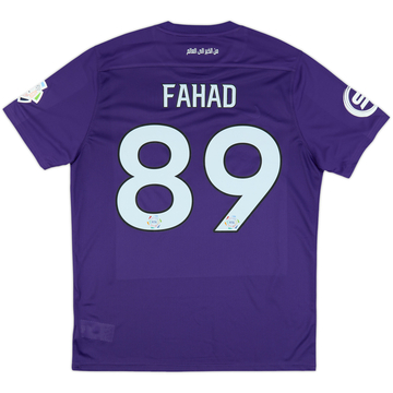 2024-25 Al Qadsiah Player Issue GK Fourth Shirt Fahad #89 - As New - (XL)