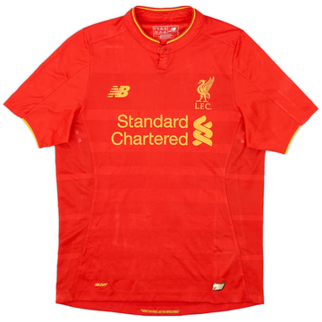 2016-17 Liverpool Home Shirt - 7/10 - (XL.Boys)