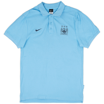 2013-14 Manchester City Nike Polo Shirt - 9/10 - (L)