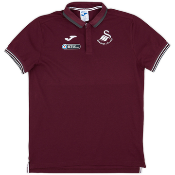 2018-19 Swansea Joma Polo Shirt - 9/10 - (S)
