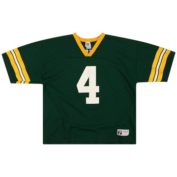 1997-00 Green Bay Packers Favre #4 Logo 7 Jersey (Home) XL