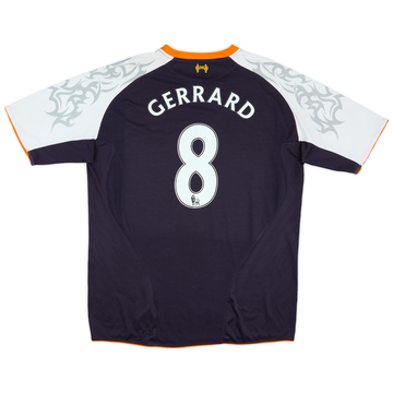 2012-13 Liverpool Third Shirt Gerrard #8 - 6/10 - (XXL)