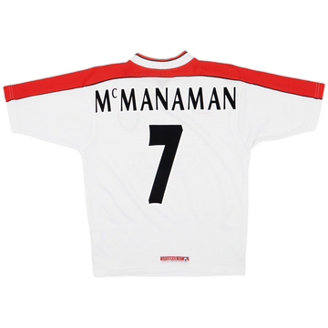 1998-99 Liverpool Away Shirt McManaman #7 - 7/10 - (S)