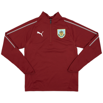2017-18 Burnley Puma 1/4 Zip Drill Top - 9/10 - (S)