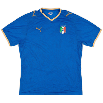 2007-08 Italy Home Shirt - 8/10 - (S)