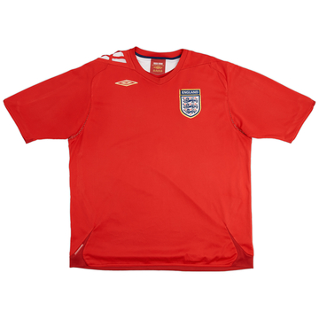 2006-08 England Away Shirt - 5/10 - (XXL)