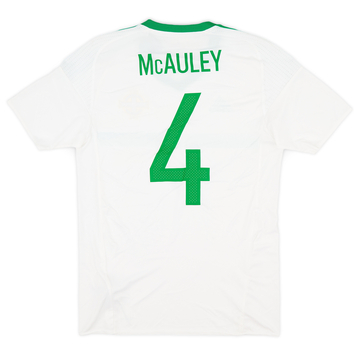 2016-17 Northern Ireland Away Shirt McAuley #4 (S)