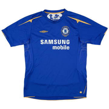 2005-06 Chelsea Home Shirt - 8/10 - (XL.Boys)