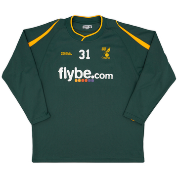 2008-10 Norwich Xara Player Issue Training Top #31 - 10/10 - (XL)
