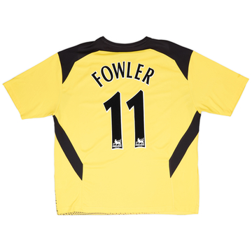 2004-06 Liverpool Away Shirt Fowler #11 - 7/10 - (XL)