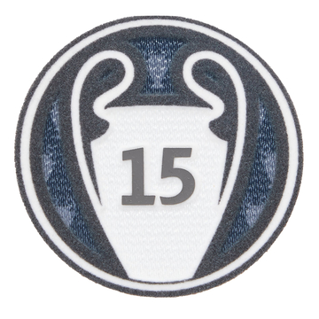 2024-25 Real Madrid x15 UEFA Champions League Title Holders Player Issue Patch