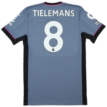 2021-22 Leicester Match Issue Third Shirt Tielemans #8