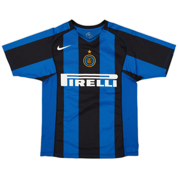 2004-05 Inter Milan Home Shirt - 6/10 - (M.Boys)