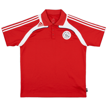 2008-09 Ajax adidas Polo Shirt - 9/10 - (L/XL)