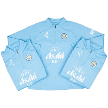 2023-24 Manchester City Women's Player Issue 1/4 Zip Rain Top - 9/10