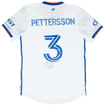 2019 FC Cincinnati Authentic Signed Away Shirt Pettersson #3 - 5/10 - (M)