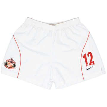 2000-01 Sunderland Match Issue Away Shorts #12 (Dichio)