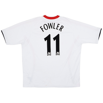 2005-06 Liverpool Away Shirt Fowler #11 - 6/10 - (XXL)