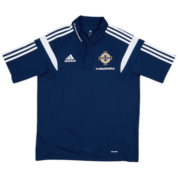 2014-15 Northern Ireland adidas Polo Shirt - 9/10 - (M)