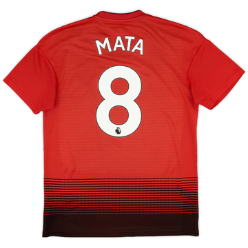 2018-19 Manchester United Home Shirt Mata #8 - 5/10 - (M)