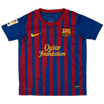 2011-12 Barcelona Home Shirt - 8/10 - (XS.Boys)