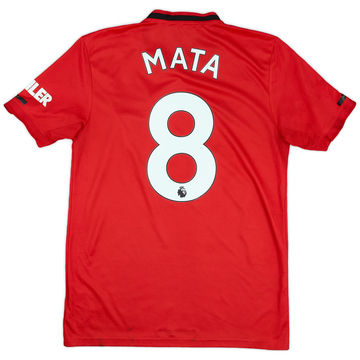 2019-20 Manchester United Home Shirt Mata #8 - 3/10 - (S)