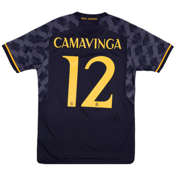 2023-24 Real Madrid Away Shirt Camavinga #12 - 9/10 - (S)