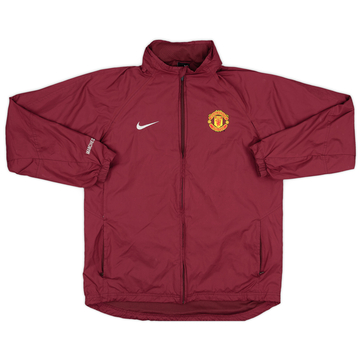 2004-06 Manchester United Nike Hooded Rain Jacket - 8/10 - (S)