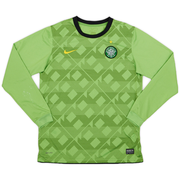 2010-11 Celtic Away L/S Shirt - 8/10 - (XL.Boys)